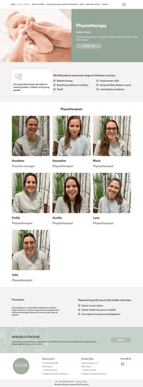 كاستار - الرعاية الطبية للأطفال - الصفحة الرئيسية